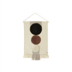 Tapis mural multicolore en laine et coton h103x60cm Tapis mural multicolore en laine et coton h103x60cm