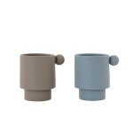 Tasse tiny inka bleu en silicone h7, 5x7, 5x6cm