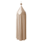 Tente cirque marron en coton organique 60xh240cm