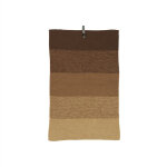 Torchon marron en coton organique h58x38cm Torchon marron en coton organique h58x38cm