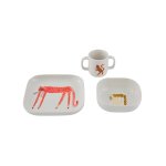 Vaisselle blanc en cramique h7, 5x11x6, 5 cm