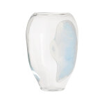 Vase transparent en verre Ø21, 5xh35cm Vase transparent en verre Ø21, 5xh35cm