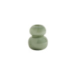 Vase vert en verre Ø10xh12, 5cm Vase vert en verre Ø10xh12, 5cm