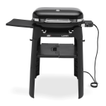Barbecue lectrique lumin et support avec pieds