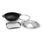 Wok et panier vapeur weber crafted