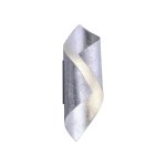Applique 2 lampes led neuhaus nevis gris m?tal 9030 - 21