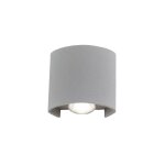 Applique ext?rieure 2 lampes led neuhaus carlo gris aluminium 9486 - 21