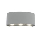 Applique ext?rieure 6 lampes led neuhaus carlo gris aluminium 9488 - 21