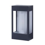 Applique ext?rieure brick h 30, 3 cm - mod?le 1 - verre clair - roger pradier - 108001
