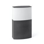 Borne ext?rieure design faro datna gris anthracite fonte d'aluminium 74441