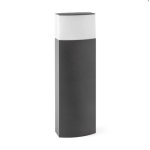 Borne ext?rieure design faro datna gris anthracite fonte d'aluminium 74442