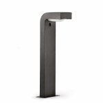 Borne ext?rieure design faro klamp gris anthracite fonte d'aluminium 74411