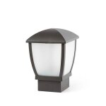 Borne ext?rieure design faro wilma anthracite aluminium 75001