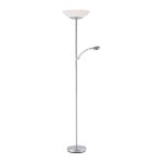 Lampadaire 2 lampes led neuhaus alfred gris m?tal 655 - 55