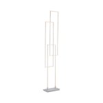 Lampadaire 3 lampes led neuhaus q - inigo gris m?tal 595 - 55
