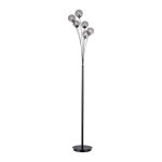 Lampadaire 6 lampes design neuhaus widow noir m?tal 419 - 18