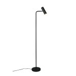 Lampadaire design trio marley noir m?tal 412400132