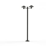 Lampadaire ext?rieur 2 lampes design roger pradier kerlouan 128008 Lampadaire ext?rieur 2 lampes design roger pradier kerlouan 128008