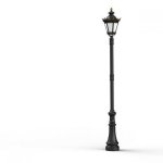 Lampadaire ext?rieur classique roger pradier citadelle fonte d'aluminium 116031
