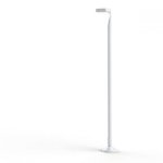 Lampadaire ext?rieur led roger pradier square aluminium 156008