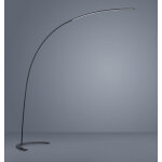 Lampadaire led trio shanghai noir m?tal 427511802