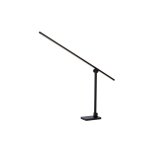 Lampe de bureau led lucide agena noir aluminium 23650 / 12 / 30
