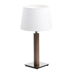 Lampe design aluminor quatro up gris bois quatro up 7 lt