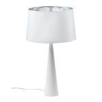 Lampe design aluminor totem blanc acier totem lt b