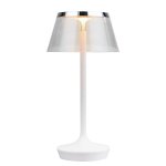 Lampe led ? poser la petite lampe - blanc m?tal - aluminor - la petite lampe * b