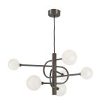Lustre diapason - cvl - ? 79 cm - 6xg9 - graphite - ludiap08sgde Lustre diapason - cvl - ? 79 cm - 6xg9 - graphite - ludiap08sgde