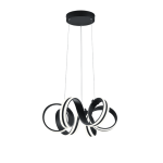 Lustre led trio carrera noir m?tal 325010132