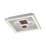 Plafonnier 2 lampes led neuhaus eliza blanc m?tal 6283 - 16