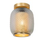 Plafonnier design lucide agathe laiton verre 03133 / 01 / 02 Plafonnier design lucide agathe laiton verre 03133 / 01 / 02