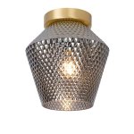 Plafonnier design lucide rosalind marron verre 03134 / 01 / 65 Plafonnier design lucide rosalind marron verre 03134 / 01 / 65