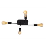 Plafonnier industriel lucide lester noir m?tal 21118 / 04 / 30 Plafonnier industriel lucide lester noir m?tal 21118 / 04 / 30