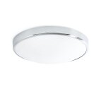 Plafonnier led faro salle de bain aluminium m?tal 63399 kao