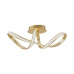 Plafonnier led neuhaus melinda or aluminium 8331 - 12