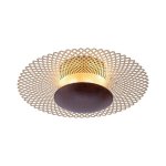 Plafonnier led neuhaus nevis rouille m?tal 6551 - 48