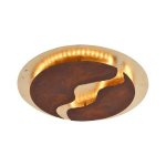 Plafonnier led neuhaus nevis rouille m?tal 6983 - 48