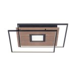 Plafonnier led neuhaus q - amira marron m?tal 8379 - 78