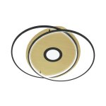 Plafonnier led neuhaus q - amira noir m?tal 8381 - 18