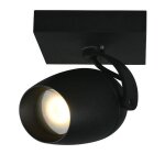 Spot preston - lucide - ? 10 cm - 1xgu10 - noir - 09937 / 01 / 30