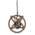 Suspensions 3 lampes design n?ve regia beige m?tal 7065811 Suspensions 3 lampes design n?ve regia beige m?tal 7065811
