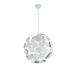 Suspensions 6 lampes design trio discalgo blanc 01 m?tal 309900631