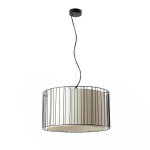 Suspension design faro linda abj blanc acier + tissu 29313