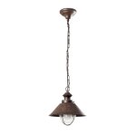Suspension ext?rieure classique faro nautica marron fer 71138