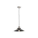 Suspension industrielle faro marlin noir m?tal 64133