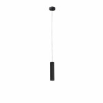 Suspension led faro ora f noir aluminium + acrylic 29895