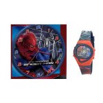 Coffret pendule et montre spiderman 713 spa40029a 8435333840474 pendules enfants spider - man