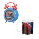 Coffret réveil et mug spideman 631 spa43001a 8435333843062 réveils enfants spider - man Coffret réveil et mug spideman 631 spa43001a 8435333843062 réveils enfants spider - man